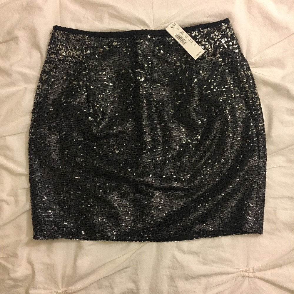 J. Crew Sequin Mini Skirt
